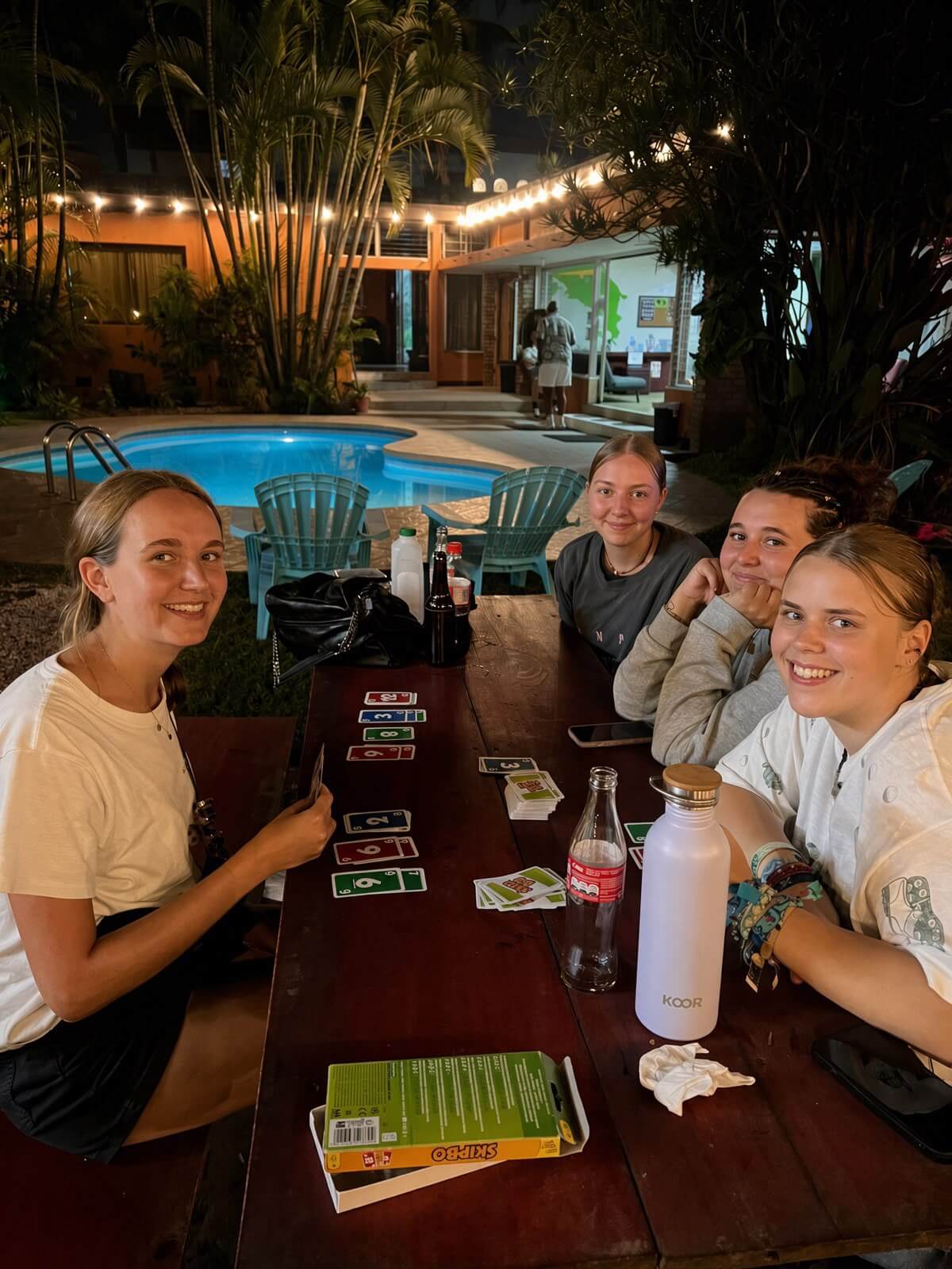 Costa Rica Backpackers tropical hostel atmosphere